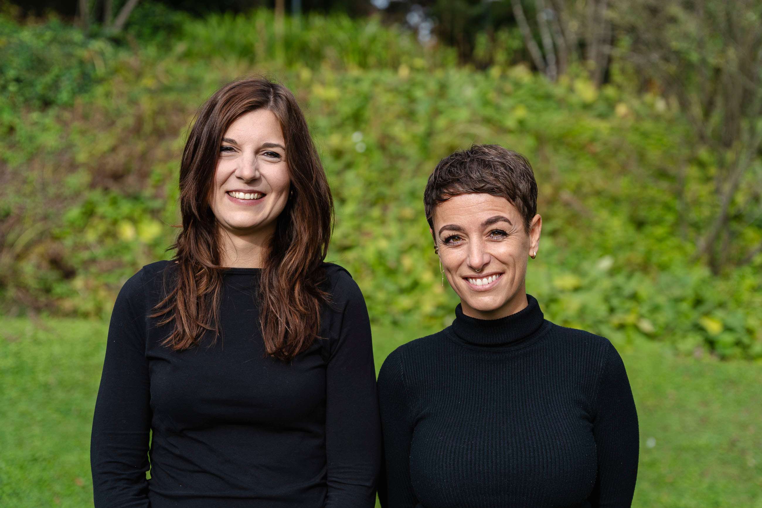 Portrait von Madeleine Baumann und Michelle Bichsel