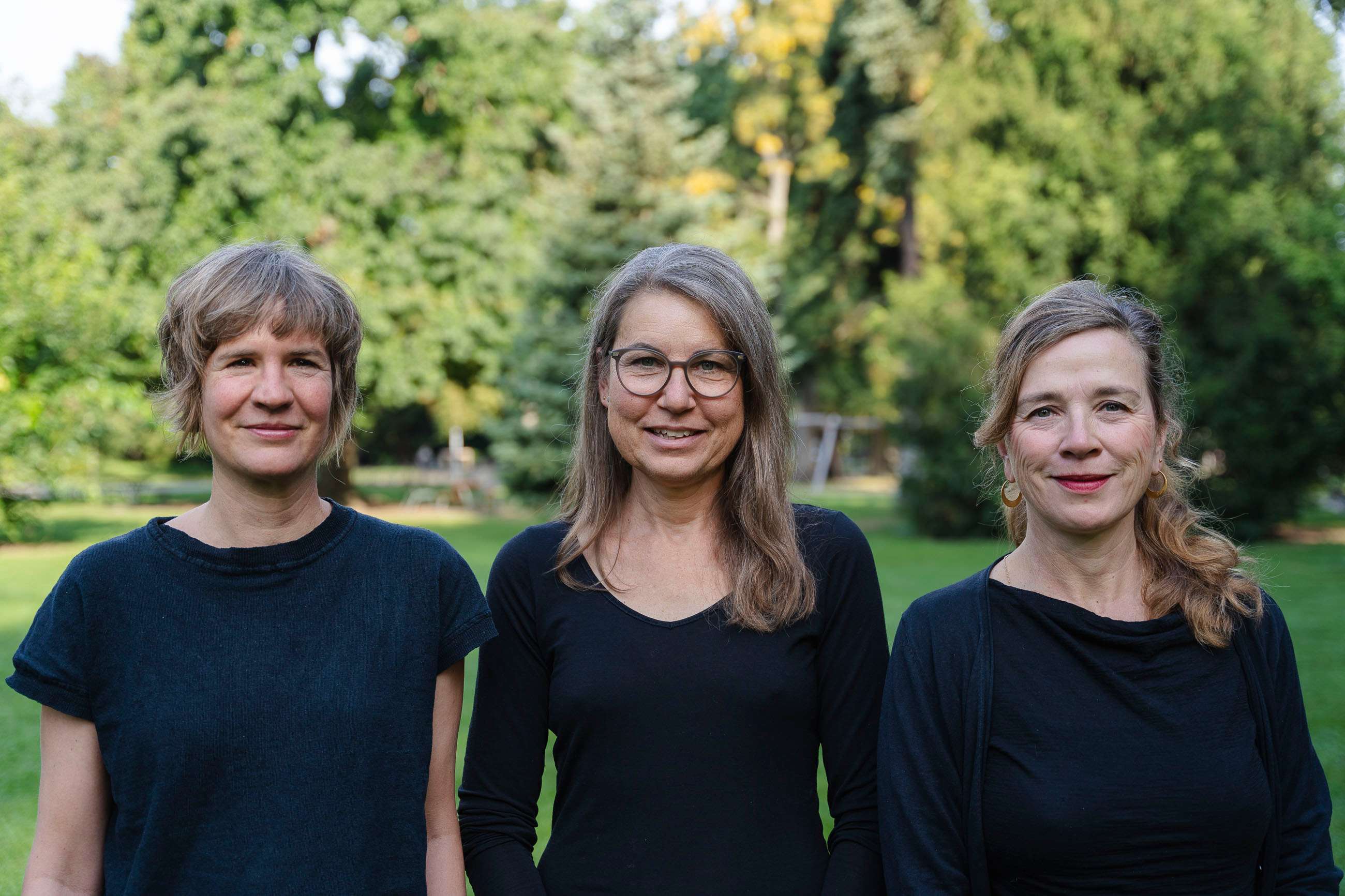 Portrait von Bettina Rufer, Esther Hänger und Sabine Ruch